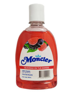 MONCLER  Suavidad en tus Manos Jabón Líquido Frutos Rojos