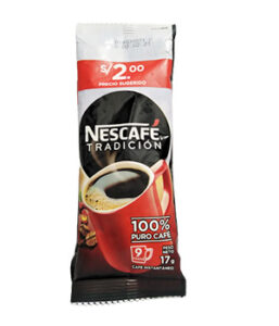 NESCAFE TRADICIÓN 100% CAFE NATURAL  17 GRAMOS