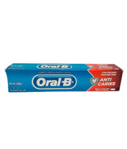 ORAL B con escudo protector ANTI CARIES 50 ML