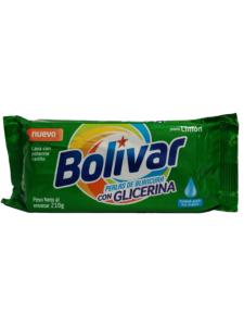 JABÓN  BOLIVAR Perlas de Blancura con Glicerina Lava con potente Cariño  Peso Neto al Envasar 210 g