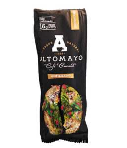 ALTOMAYO CAFÉ GOURMET LIOFILIZADO EL SABOR NATURAL Peso Neto 16 G.