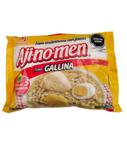 AJI-NO-MEN SABOR GALLINA  SOPA INSTANTANEA CON FIDEOS