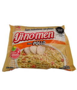 AJI-NO-MEN SABOR POLLO Sopa instantánea con fideos