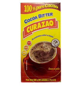 CURAZAO  COCOA BITTER  100% CACAO EL AUTENTICO SABOR A CACAO