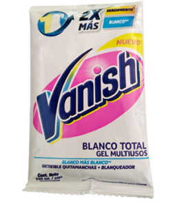 VANISH BLANCO TOTAL GEL MULTIUSOS – INCREIBLE QUITAMANCHAS+ BLANQUEADOR