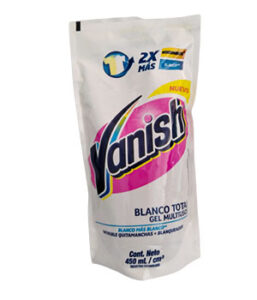 VANISH BLANCO TOTAL GEL MULTIUSO  Cont. Neto 450 ml.