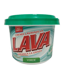 LAVA  CREMA LAVAVAJILLA  VERDE 1000 G.