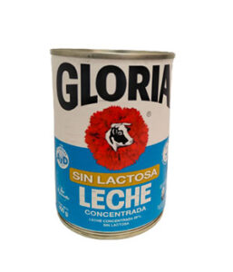 GLORIA SIN LACTOSA LECHE CONCENTRADA 400 G.