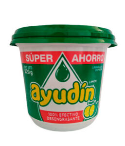 AYUDÍN  LIMÓN 100% EFECTIVO DESENGRASANTE CONT. NETO 520G.