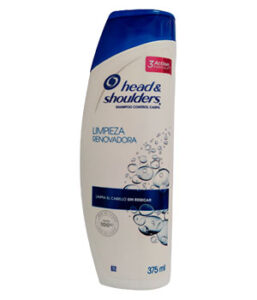 HEAD & SHOULDERS LIMPIEZA RENOVADORA 375 ML.
