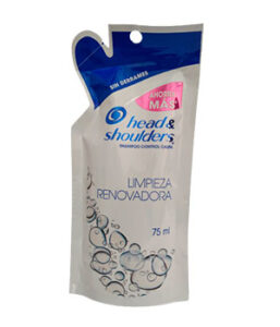 HEAD & SHOULDERS LIMPIEZA RENOVADORA SIN DERRAMES 75 ML.