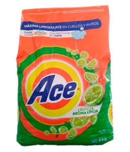 ACE limpieza Aroma Limón Máxima limpieza en Cuellos y Puños 4k.