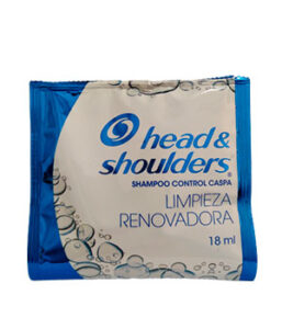 HEAD & SHOULDERS  SHAMPOO CONTROL CASPA LIMPIEZA RENOVADORA 18 ML.