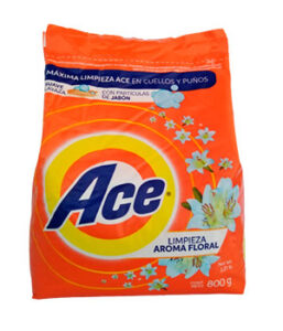 ACE Limpieza Aroma Floral Máxima Limpieza en Cuellos y Puños 800G.