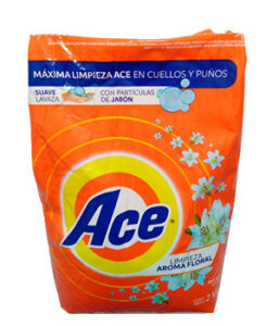 ACE Limpieza Aroma Floral Máxima limpieza en Cuellos y Puños  2kg.