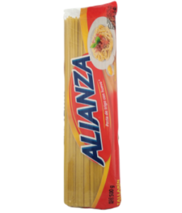 Fideos ALIANZA TALLARIN Pasta de Trigo con Huevo 500g