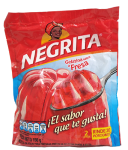GELATINA Negrita Sabor a Fresa 150 g