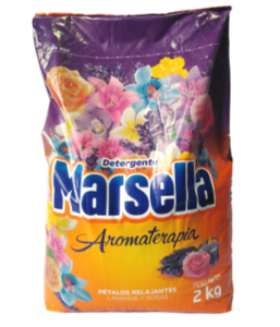 Detergente MARSELLA Aromaterapia Pétalos Relajantes Peso Neto 2 kg